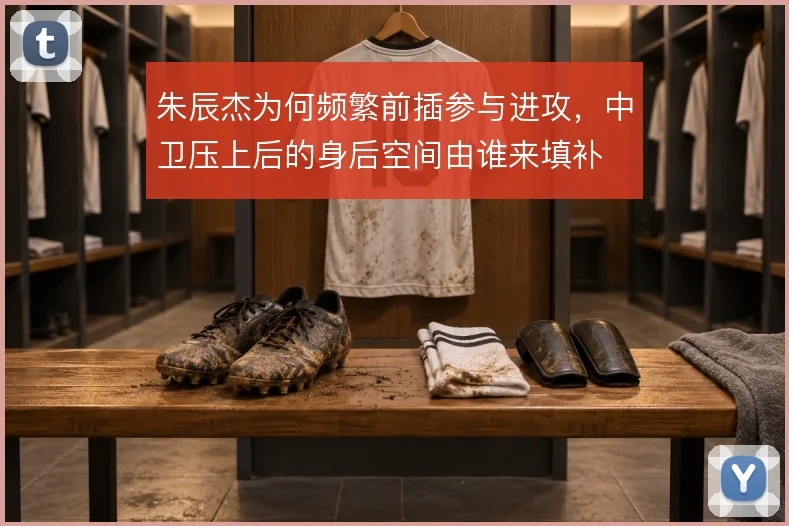 朱辰杰为何频繁前插参与进攻，中卫压上后的身后空间由谁来填补